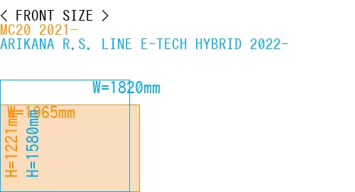 #MC20 2021- + ARIKANA R.S. LINE E-TECH HYBRID 2022-